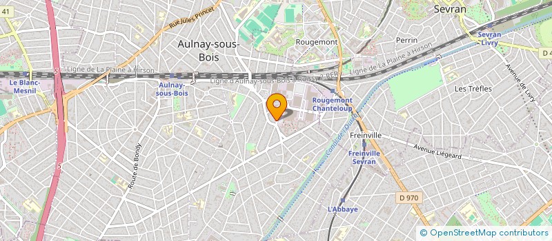 localisation de l'entreprise MONSIEUR HOCINE FELLAH à AULNAY-SOUS-BOIS