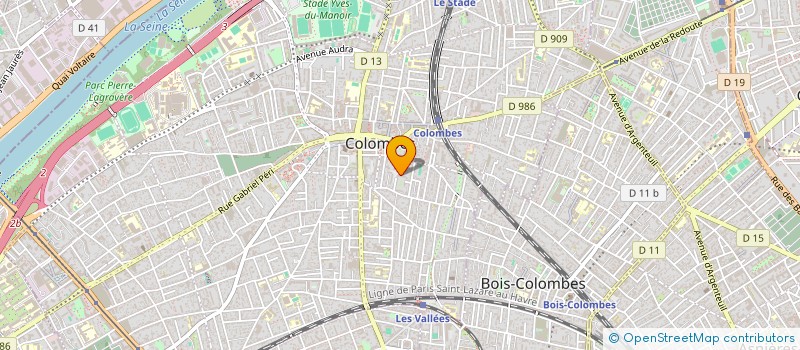 localisation de l'entreprise MONSIEUR HOCINE GARICHI à COLOMBES