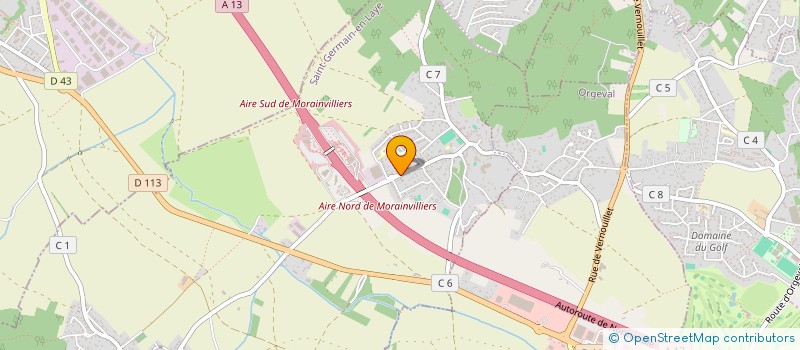 localisation de l'entreprise MONSIEUR HOCINE GHERBI  MORAINVILLIERS