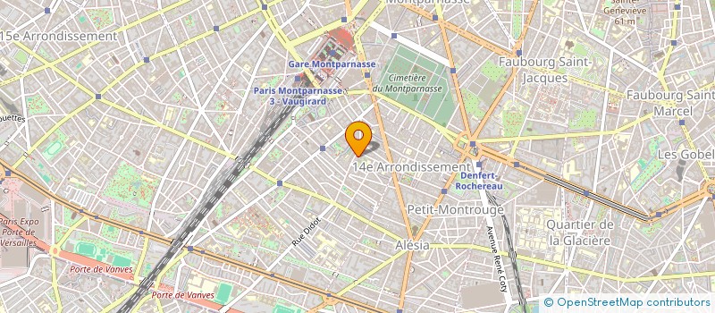 localisation de l'entreprise MONSIEUR HOCINE GUENDOUZE  PARIS