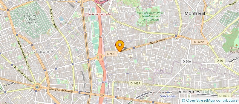 localisation de l'entreprise MONSIEUR HOCINE HADDAD à MONTREUIL