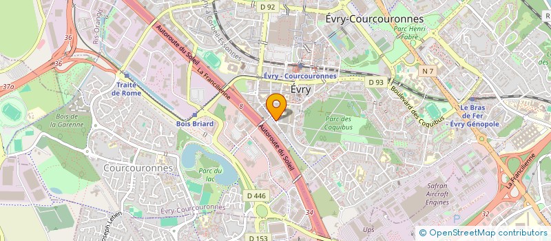 localisation de l'entreprise MONSIEUR HOCINE HADJAR  EVRY-COURCOURONNES