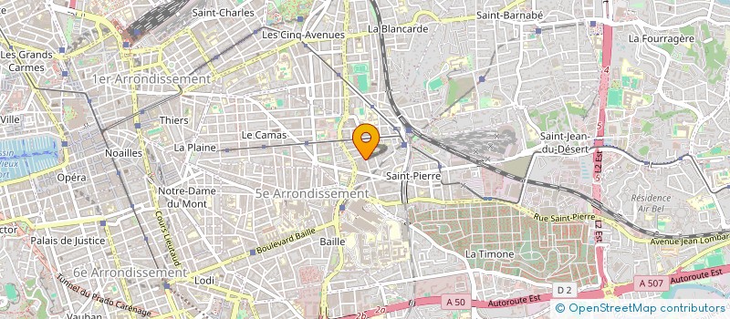 localisation de l'entreprise MONSIEUR HOCINE HAOUCHINE à MARSEILLE