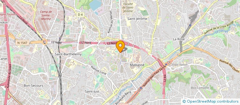 localisation de l'entreprise MONSIEUR HOCINE HAYOUN à MARSEILLE