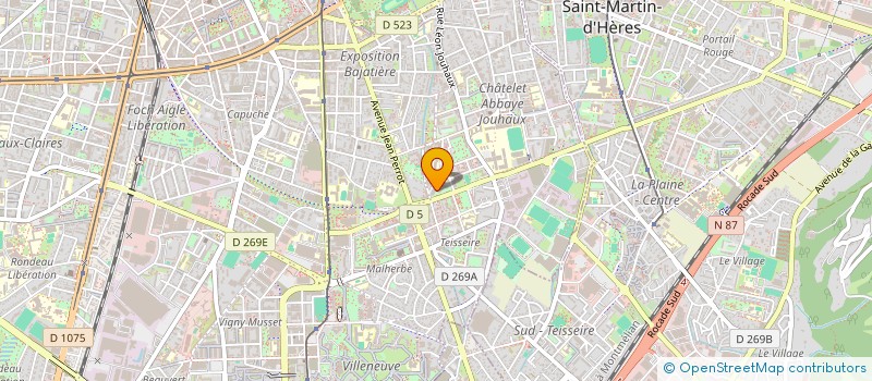 localisation de l'entreprise MONSIEUR HOCINE HORRI à GRENOBLE