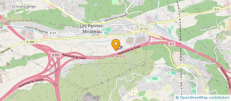 localisation de l'entreprise MONSIEUR HOCINE IDRI à LES PENNES-MIRABEAU