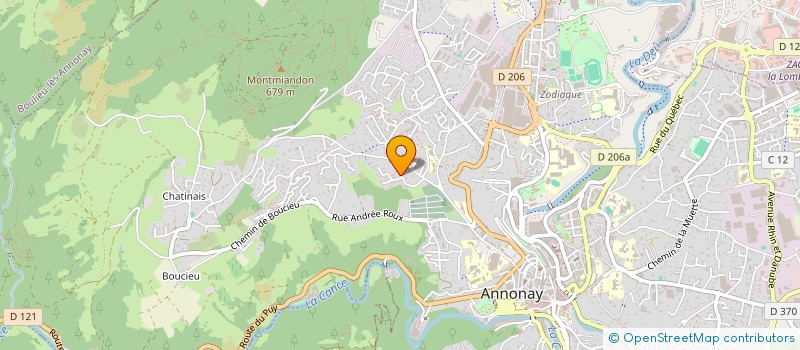 localisation de l'entreprise MONSIEUR HOCINE KHADRAOUI  ANNONAY