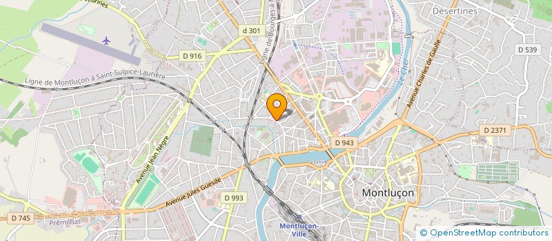 localisation de l'entreprise MONSIEUR HOCINE KIRECHE à MONTLUCON