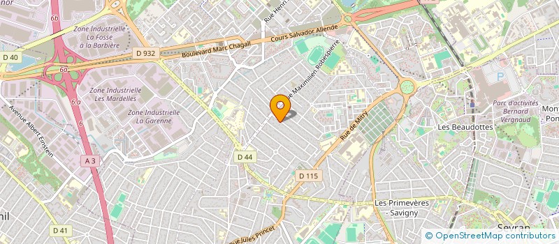 localisation de l'entreprise MONSIEUR HOCINE LABSI  AULNAY-SOUS-BOIS