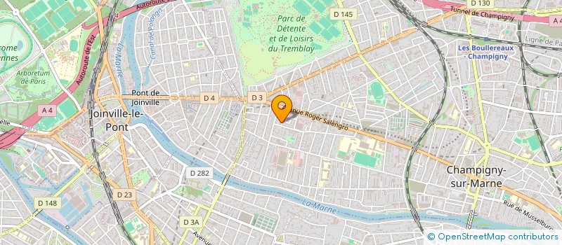 localisation de l'entreprise MONSIEUR HOCINE MAKHLOUFI  CHAMPIGNY-SUR-MARNE