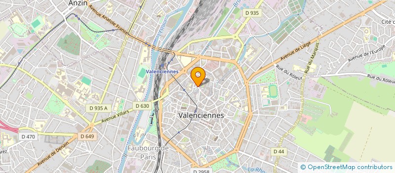 localisation de l'entreprise MONSIEUR HOCINE MALEK à VALENCIENNES