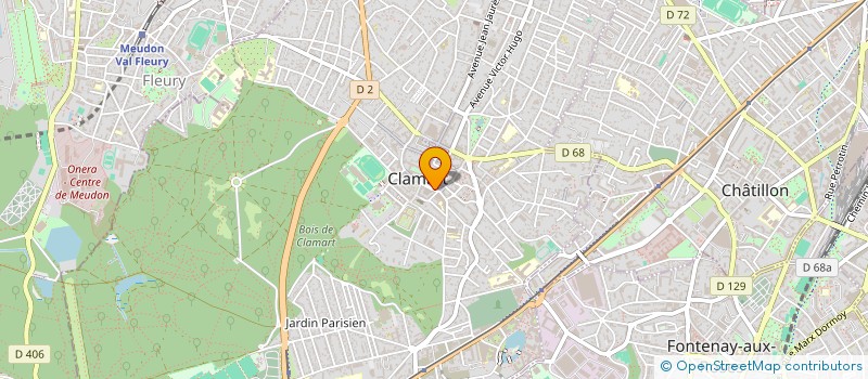 localisation de l'entreprise MONSIEUR HOCINE MAMOU à CLAMART