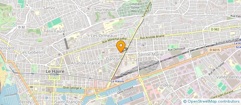 localisation de l'entreprise MONSIEUR HOCINE MANANE à LE HAVRE