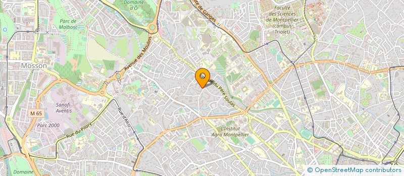 localisation de l'entreprise MONSIEUR HOCINE MARMI à MONTPELLIER