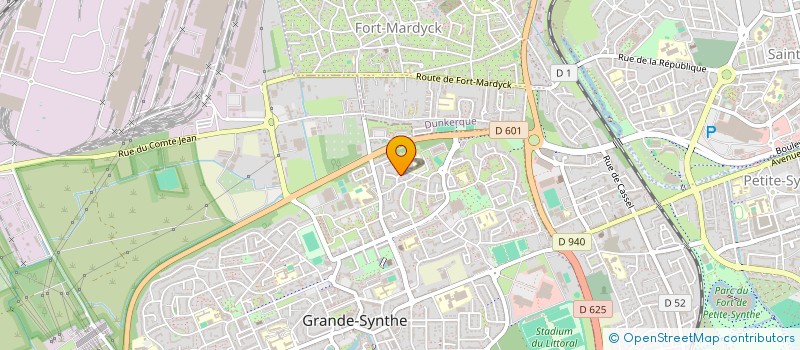 localisation de l'entreprise MONSIEUR HOCINE MEDDAH ARAIBI  GRANDE-SYNTHE