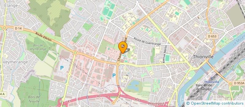 localisation de l'entreprise MONSIEUR HOCINE MEDJAHED  THIONVILLE