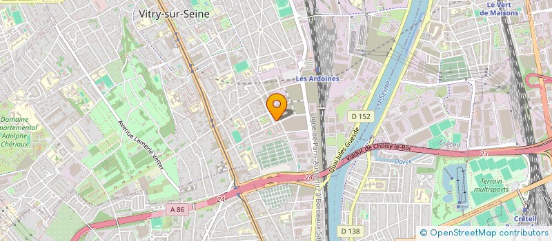 localisation de l'entreprise MONSIEUR HOCINE MEKHNANE à VITRY-SUR-SEINE