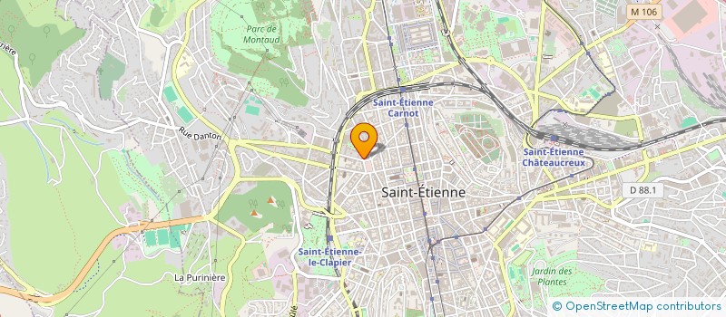 localisation de l'entreprise MONSIEUR HOCINE MELOUK à SAINT-ETIENNE