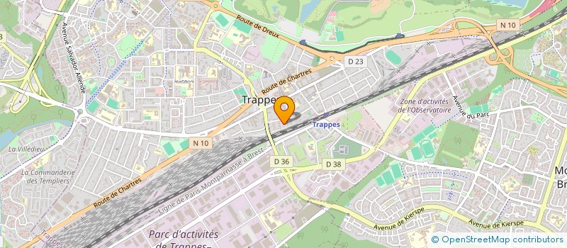 localisation de l'entreprise MONSIEUR HOCINE MERABET à TRAPPES