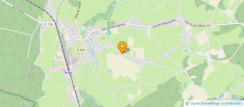 localisation de l'entreprise MONSIEUR HOCINE MEZINE  ANOR