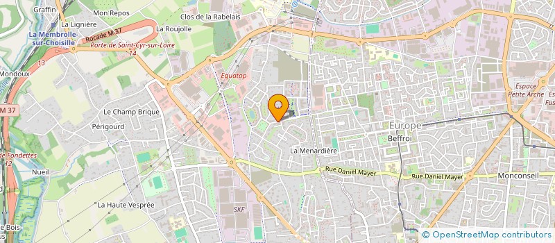 localisation de l'entreprise MONSIEUR HOCINE MEZOUAR  SAINT-CYR-SUR-LOIRE