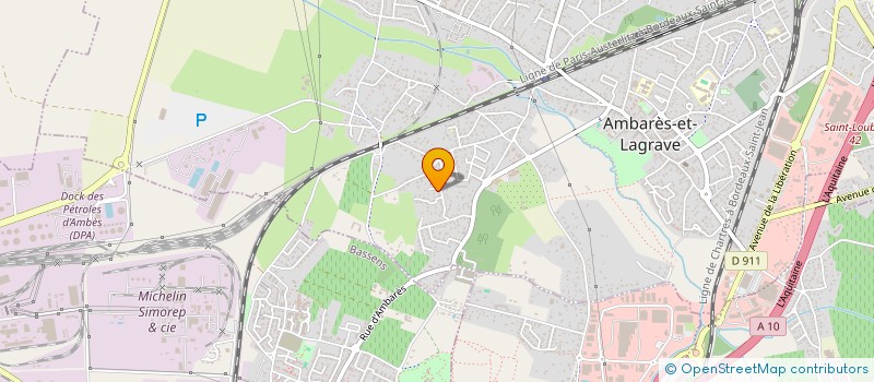 localisation de l'entreprise MONSIEUR HOCINE MOKHNECHE à AMBARES-ET-LAGRAVE