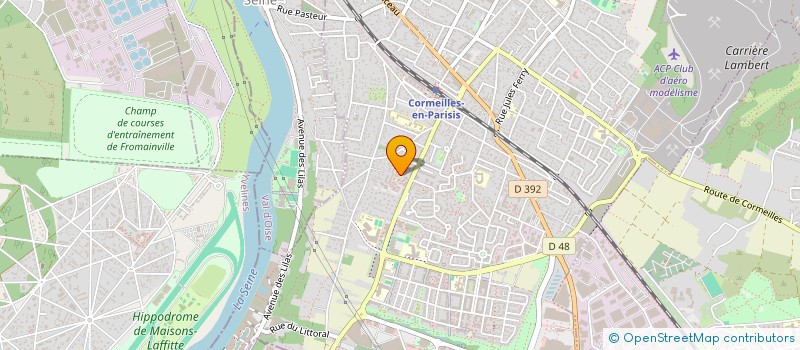 localisation de l'entreprise MONSIEUR HOCINE MORSLI  CORMEILLES-EN-PARISIS