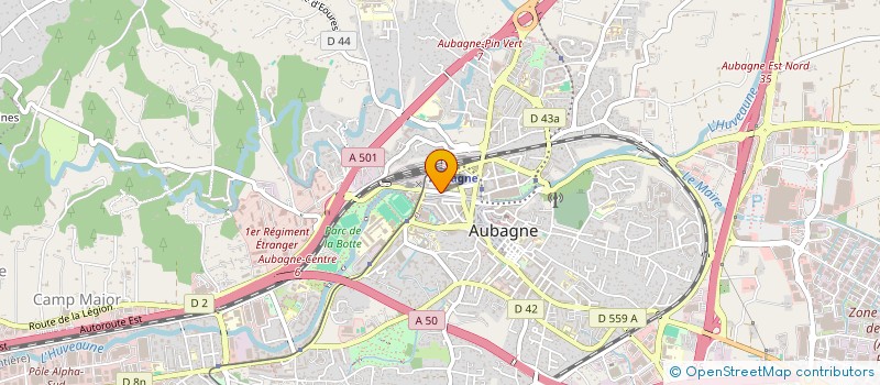 localisation de l'entreprise MONSIEUR HOCINE MOUEDDENE à AUBAGNE