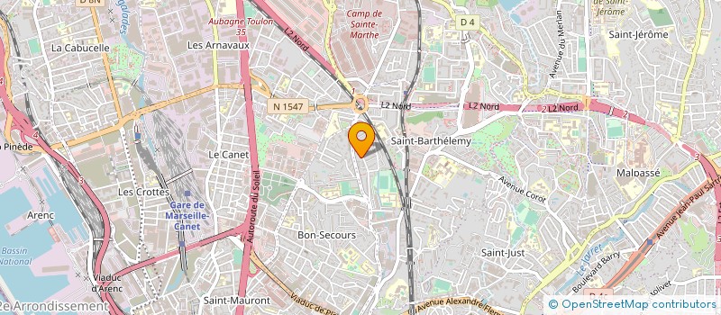 localisation de l'entreprise MONSIEUR HOCINE NACERI à MARSEILLE