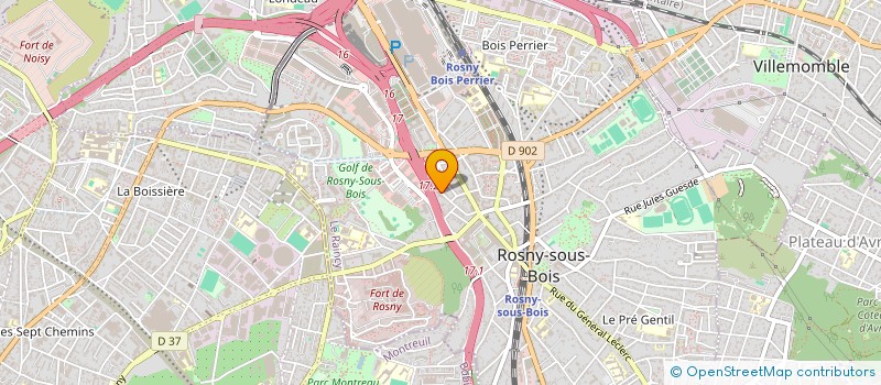 localisation de l'entreprise MONSIEUR HOCINE NOUBLI à ROSNY-SOUS-BOIS