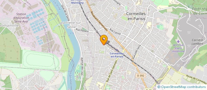 localisation de l'entreprise MONSIEUR HOCINE SEDED  CORMEILLES-EN-PARISIS