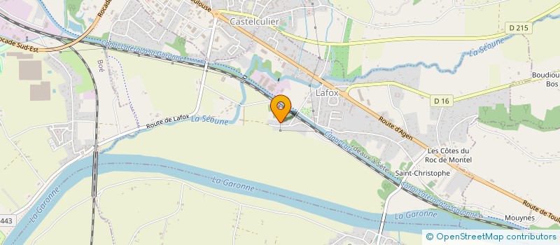 localisation de l'entreprise MONSIEUR HOCINE SEKRANE  LAFOX