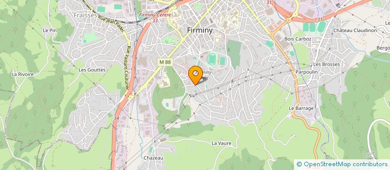 localisation de l'entreprise MONSIEUR HOCINE SOLTANE  FIRMINY