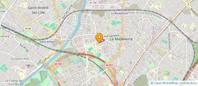 localisation de l'entreprise MONSIEUR HOCINE TEKILI à LA MADELEINE