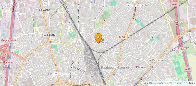 localisation de l'entreprise MONSIEUR HOCINE TIFOURA  TOULOUSE