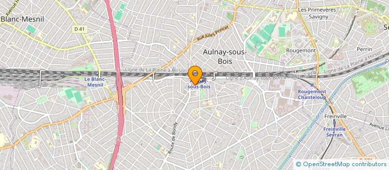 localisation de l'entreprise MONSIEUR HOCINE TOUHAMI à AULNAY-SOUS-BOIS