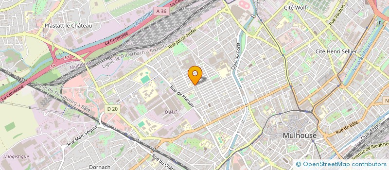 localisation de l'entreprise MONSIEUR HOCINE ZAIMECHE  MULHOUSE