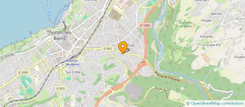 localisation de l'entreprise MONSIEUR HOCINE ZAOUALI à THONON-LES-BAINS
