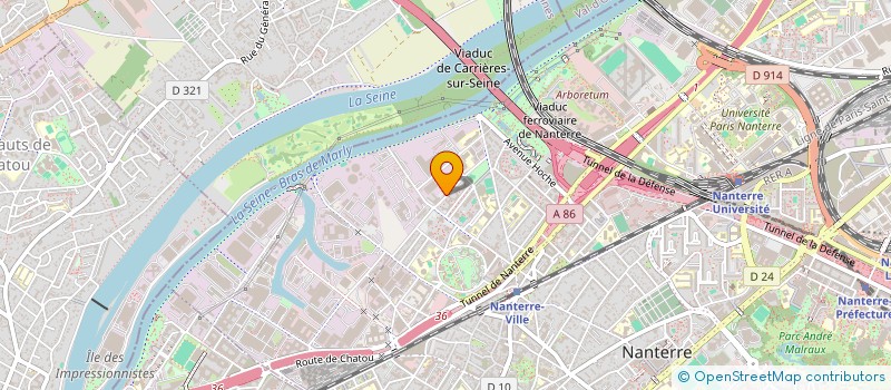 localisation de l'entreprise MONSIEUR HOCINE ZIANE  NANTERRE