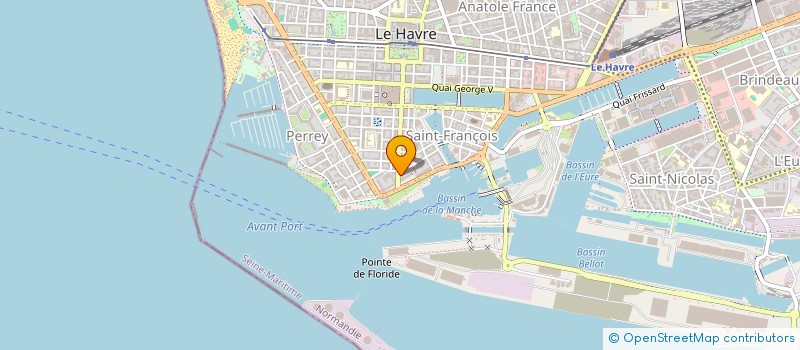 localisation de l'entreprise MONSIEUR HOCINE ZIANE  LE HAVRE