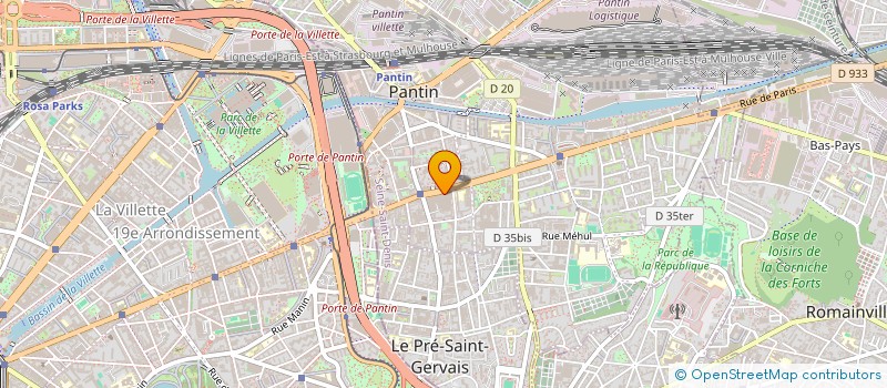 localisation de l'entreprise MONSIEUR HOCINE ZINET  GAGNY