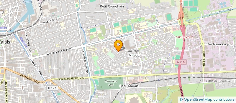 localisation de l'entreprise MONSIEUR HOCYN NOUR  CALAIS