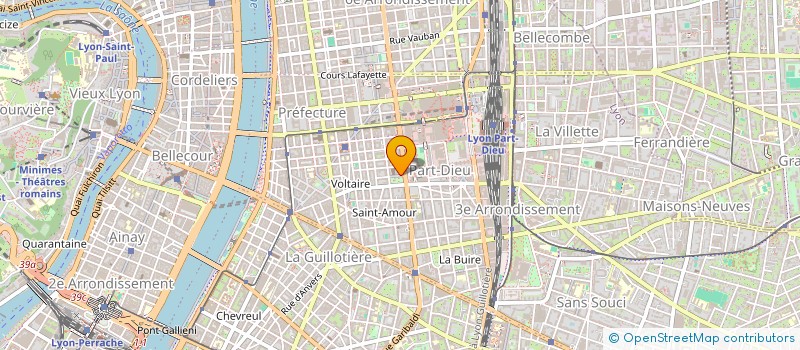 localisation de l'entreprise MONSIEUR HOEL GRENIER à LYON