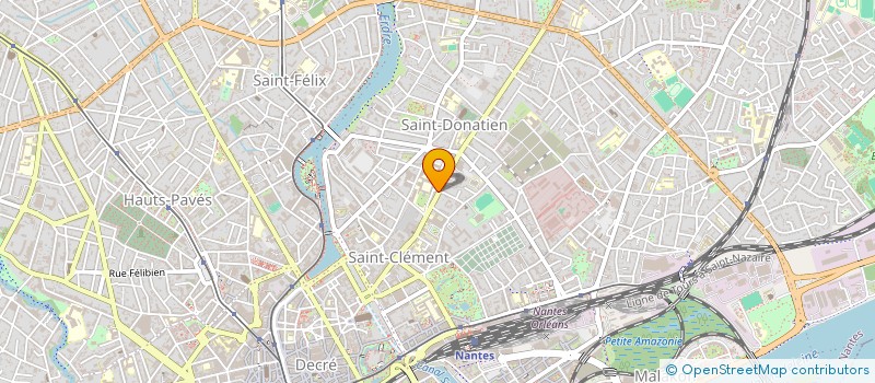 localisation de l'entreprise MONSIEUR HOEL POIRIER à NANTES