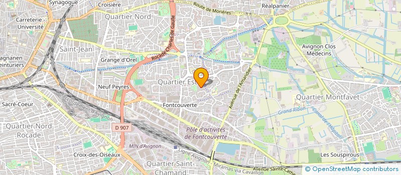 localisation de l'entreprise MONSIEUR HOIFIKE BECHINA  AVIGNON