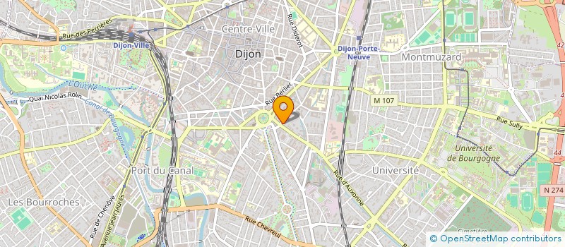 localisation de l'entreprise MONSIEUR HOLALI GBIKPI-BENISSAN à DIJON