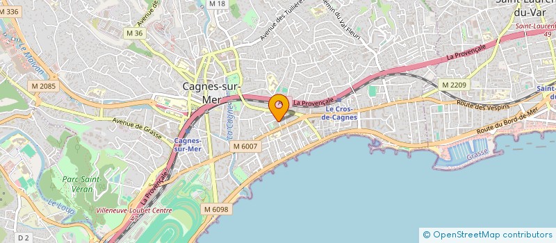 localisation de l'entreprise MONSIEUR HOLDEN OTCHIN à CAGNES-SUR-MER