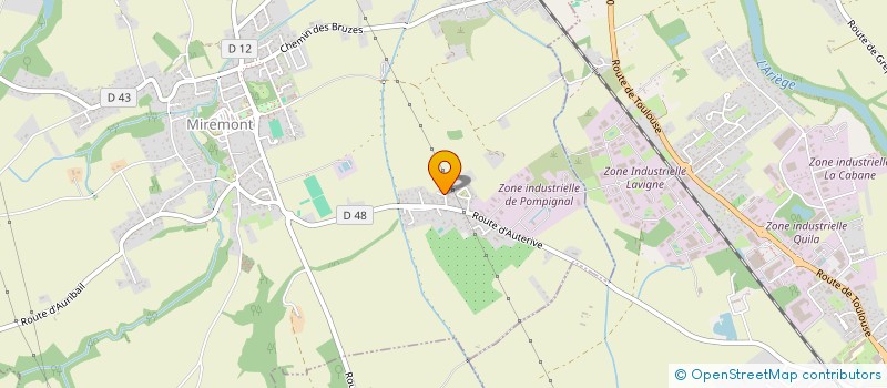 localisation de l'entreprise MONSIEUR HOLGER STIEGLITZ  MIREMONT