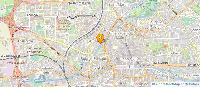 localisation de l'entreprise MONSIEUR HOLLANDO PAULO à RENNES
