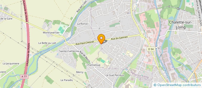 localisation de l'entreprise MONSIEUR HOLMI SEDIRI à CHALETTE-SUR-LOING